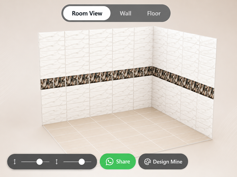 Tile View — 3D Room Preview